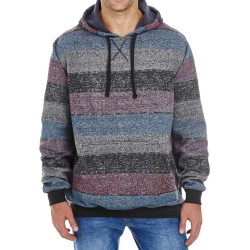 Printed Striped Marl Pullover