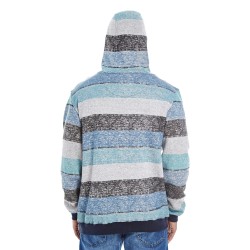 Printed Striped Marl Pullover