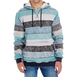 Printed Striped Marl Pullover