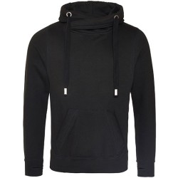 Cross Neck Hoodie