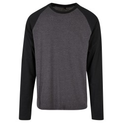 Men´s Contrast Raglan Longsleeve T-Shirt