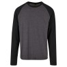 Men´s Contrast Raglan Longsleeve T-Shirt