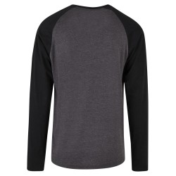 Men´s Contrast Raglan Longsleeve T-Shirt