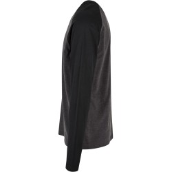 Men´s Contrast Raglan Longsleeve T-Shirt