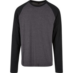 Men´s Contrast Raglan Longsleeve T-Shirt