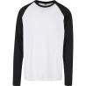 Men´s Contrast Raglan Longsleeve T-Shirt
