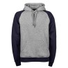 Two-Tone Hooded Sweatshirt