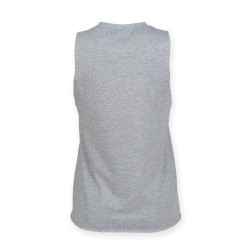 Women´s High Neck Slash Armhole Vest