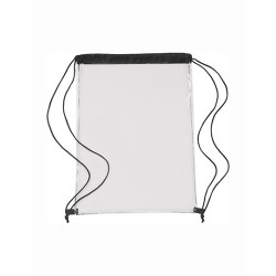 Transparent PVC Drawstring Backpack