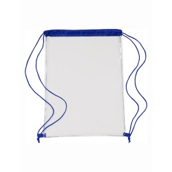 Transparent PVC Drawstring Backpack