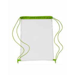 Transparent PVC Drawstring Backpack