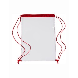 Transparent PVC Drawstring Backpack