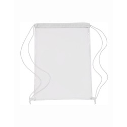 Transparent PVC Drawstring Backpack