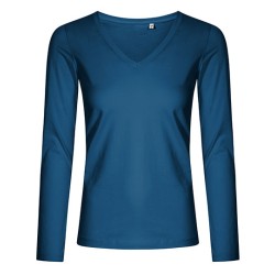 Women´s V-Neck T-Shirt Long Sleeve