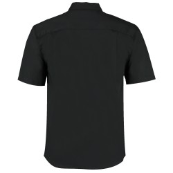 Men´s Tailored Fit Mandarin Collar Shirt Short Sleeve