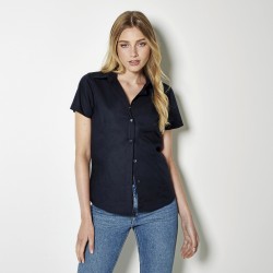 Women´s Tailored Fit Workwear Oxford Shirt Short Sleeve