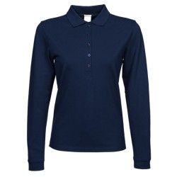 Women´s Luxury Stretch Long Sleeve Polo