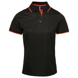 Damska koszulka polo z kołnierzykiem