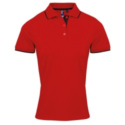 Women´s Contrast Coolchecker® Polo