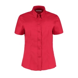 Women´s Tailored Fit Corporate Oxford Shirt Short Sleeve