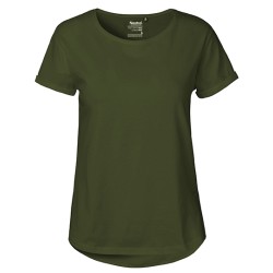 Ladies´ Roll Up Sleeve T-Shirt