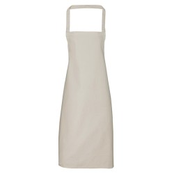 Organic Cotton Bib Apron (No Pocket)