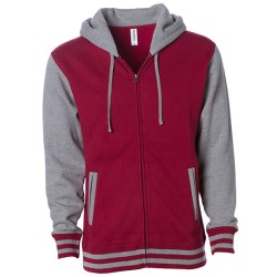 Unisex Heavyweight Varsity Zip Hood