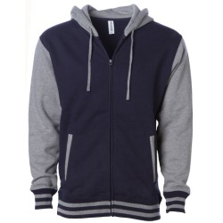 Unisex Heavyweight Varsity Zip Hood