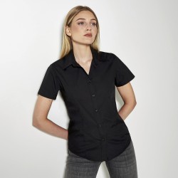 Women´s Classic Fit Workforce Poplin Shirt Short Sleeve