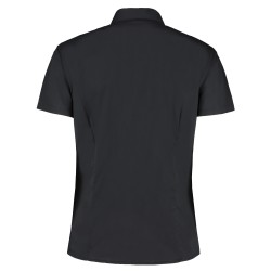 Women´s Tailored Fit Shirt Mandarin Collar Short Sleeve