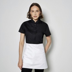 Women´s Tailored Fit Shirt Mandarin Collar Short Sleeve