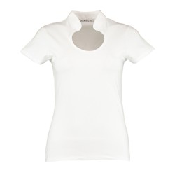 Women`s Regular Fit Keyhole Neck Top