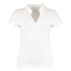 Women`s Regular Fit Mandarin Collar Top