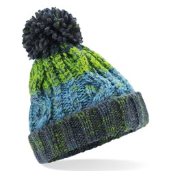 Junior Corkscrew Pom Pom Beanie