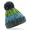 Junior Corkscrew Pom Pom Beanie