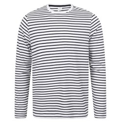 Unisex Long Sleeved Striped T