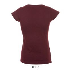 Women´s V-Neck-T-Shirt Moon