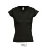 Women´s V-Neck-T-Shirt Moon