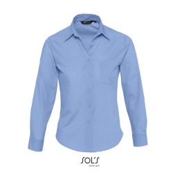 Popeline-Blouse Executive Long Sleeve