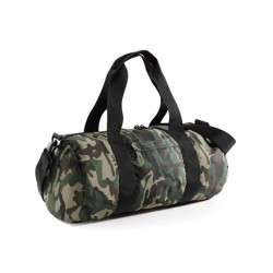 Camo Barrel Bag