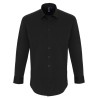Men´s Stretch Fit Poplin Long Sleeve Cotton Shirt
