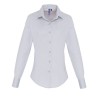 Women´s Stretch Fit Poplin Long Sleeve Cotton Shirt