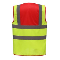 Hi-Vis 2 Bands & Braces Waistcoat