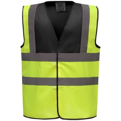 Hi-Vis 2 Bands & Braces Waistcoat