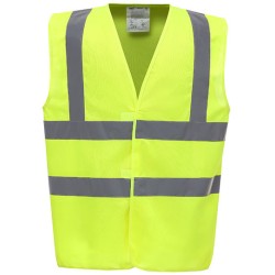 Hi-Vis 2 Bands & Braces Waistcoat