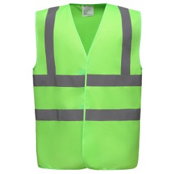 Hi-Vis 2 Bands & Braces Waistcoat