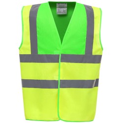 Hi-Vis 2 Bands & Braces Waistcoat