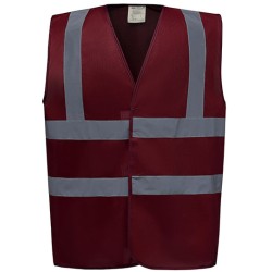 Hi-Vis 2 Bands & Braces Waistcoat