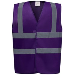 Hi-Vis 2 Bands & Braces Waistcoat