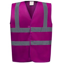 Hi-Vis 2 Bands & Braces Waistcoat